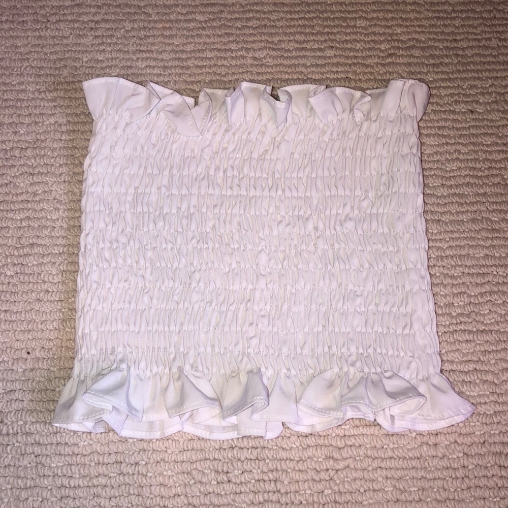white tube top